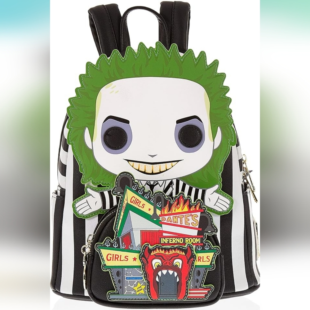 Beetlejuice Loungefly backpack